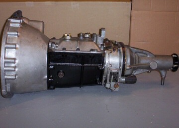 Bak van een Jaguar MK II, 3.8 ltr met C-type ( longpack ) overdrive Bak van een Jaguar MK II, 3.8 ltr met C-type ( longpack ) overdrive